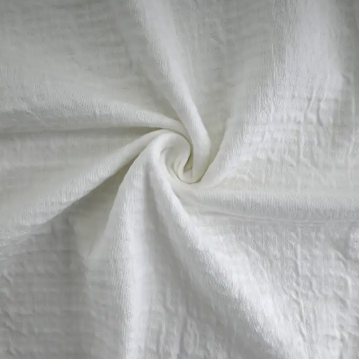 India Fabric for Pajamas Jacquard Synthetic Woven Fabric Cotton White color buy from India wholesaler bulk order at wholesale price free worldwide shipping Alibaba