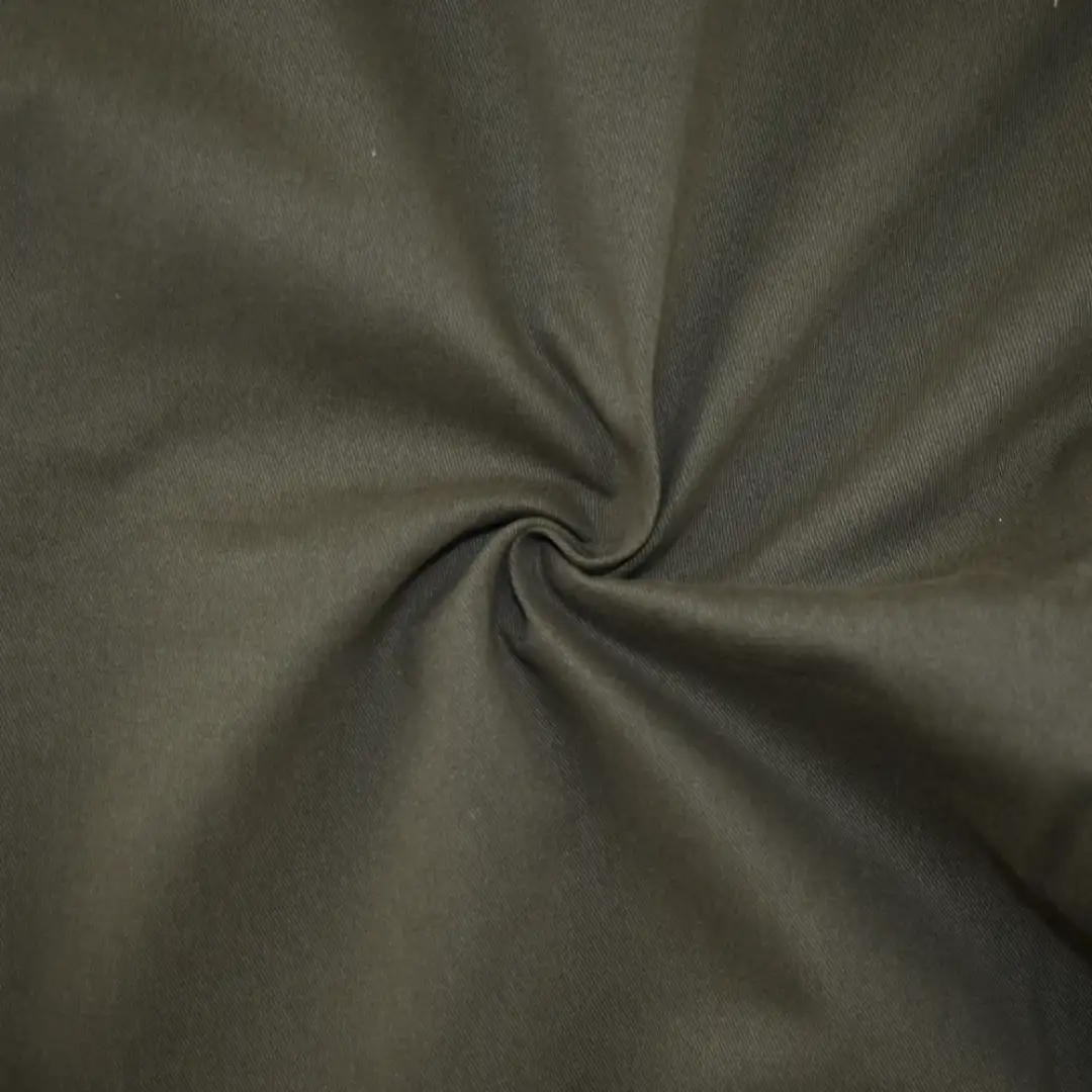 India Fabric for Pants Cotton Twill Natural Woven Fabric Cotton Olive color buy from India wholesaler bulk order at wholesale price free worldwide shipping Alibaba