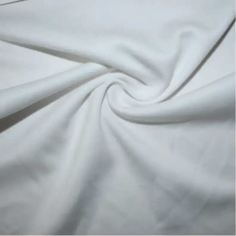 China Fabric for T-Shirt,Polo Shirt Interlock Knit Fabric Polyester white color buy from China wholesaler bulk order at wholesale price free worldwide shipping Alibaba
