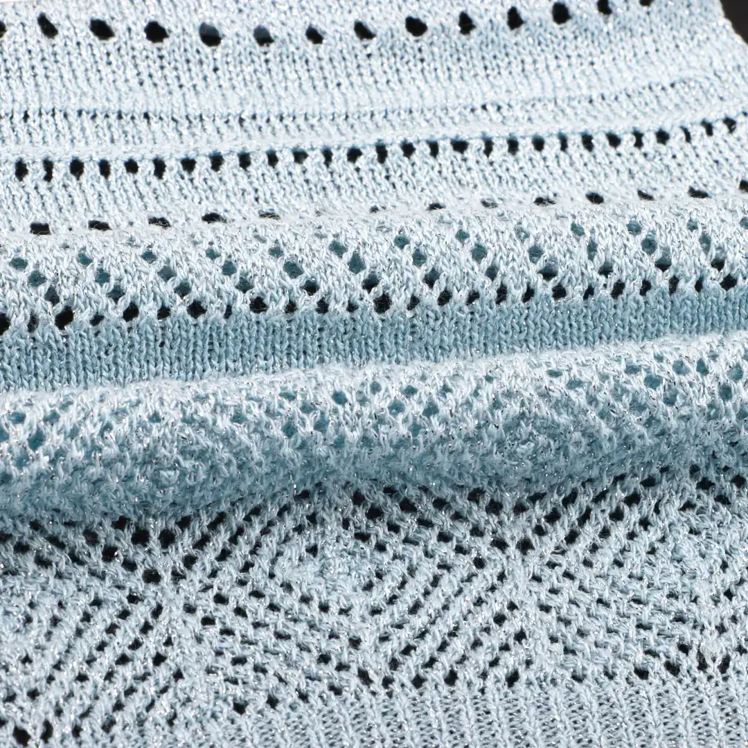 China Yarn for Men’s Vest (Sweater),Open Cardigan (Sweater),Full-Zipper Cardigan (Sweater),Half-Zipper Cardigan (Sweater) Lurex Lurex Viscose Lurex BLUE MELANGE color buy from China wholesaler bulk order at wholesale price free worldwide shipping Alibaba