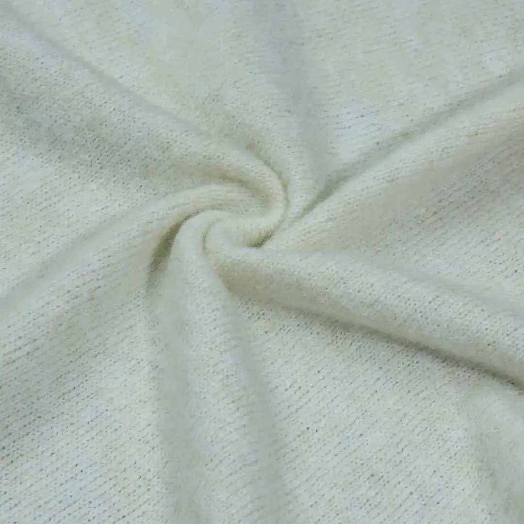 China Yarn  Mossy Yarn Fancy Yarn Recycled Polyester Polyester white color buy from China wholesaler bulk order at wholesale price free worldwide shipping Alibaba