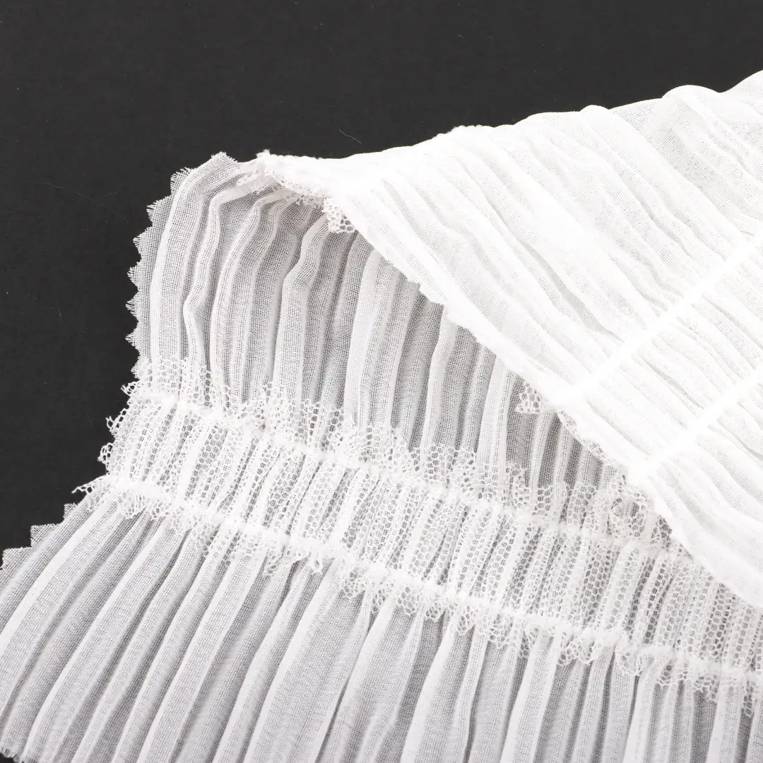 China Fabric for Skirt Crepe Synthetic Woven Fabric Polyester White color buy from China wholesaler bulk order at wholesale price free worldwide shipping Alibaba