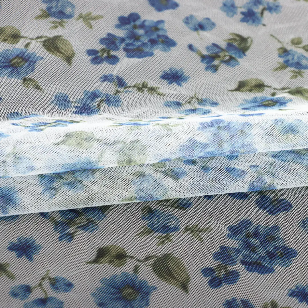 China Fabric for Skirt Mesh Knit Fabric Polyester Printing color buy from China wholesaler bulk order at wholesale price free worldwide shipping Alibaba