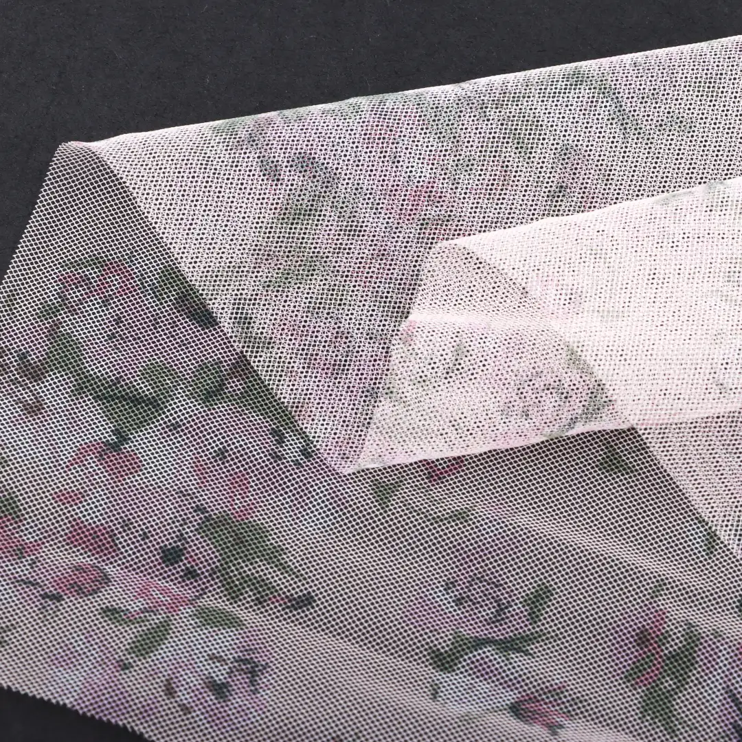 China Fabric for Skirt Mesh Knit Fabric Polyester Printing color buy from China wholesaler bulk order at wholesale price free worldwide shipping Alibaba