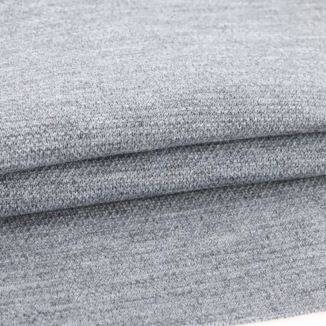 China Fabric for T-Shirt,Shorts,Overcoat Pique Knit Fabric Polyester Rayon Grey color buy from China wholesaler bulk order at wholesale price free worldwide shipping Alibaba