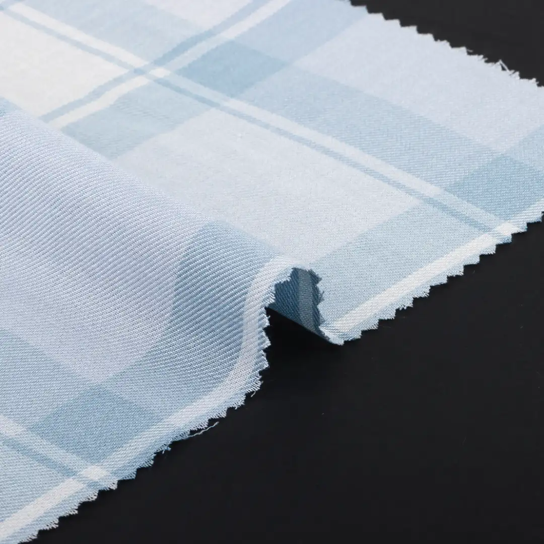 China Fabric for Shirt,Skirt Rayon Twill Natural Woven Fabric Rayon Blue color buy from China wholesaler bulk order at wholesale price free worldwide shipping Alibaba