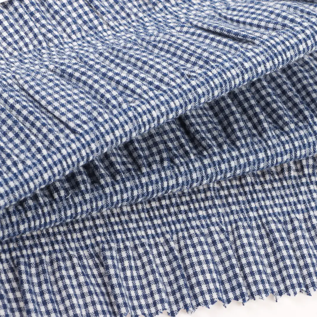 China Fabric for Shirt,Pants,Skirt Crepe Woven Blended Fabric Rayon Polyester Spandex stripe color buy from China wholesaler bulk order at wholesale price free worldwide shipping Alibaba