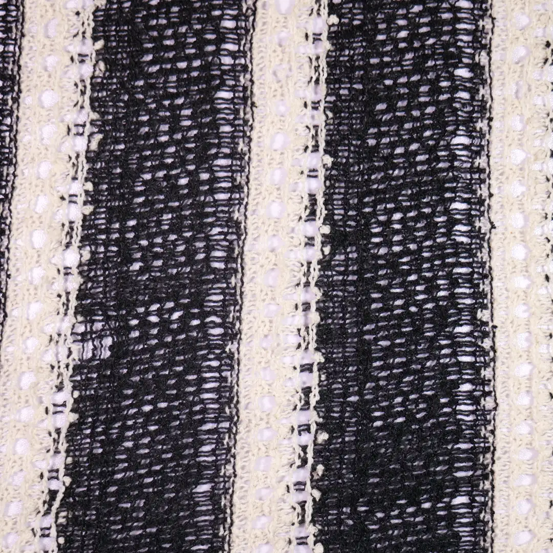 China Fabric for Open Cardigan ,Full-Zipper Cardigan ,Skirt  Jacquard Knit Fabric Cotton Polyester Black color buy from China wholesaler bulk order at wholesale price free worldwide shipping Alibaba