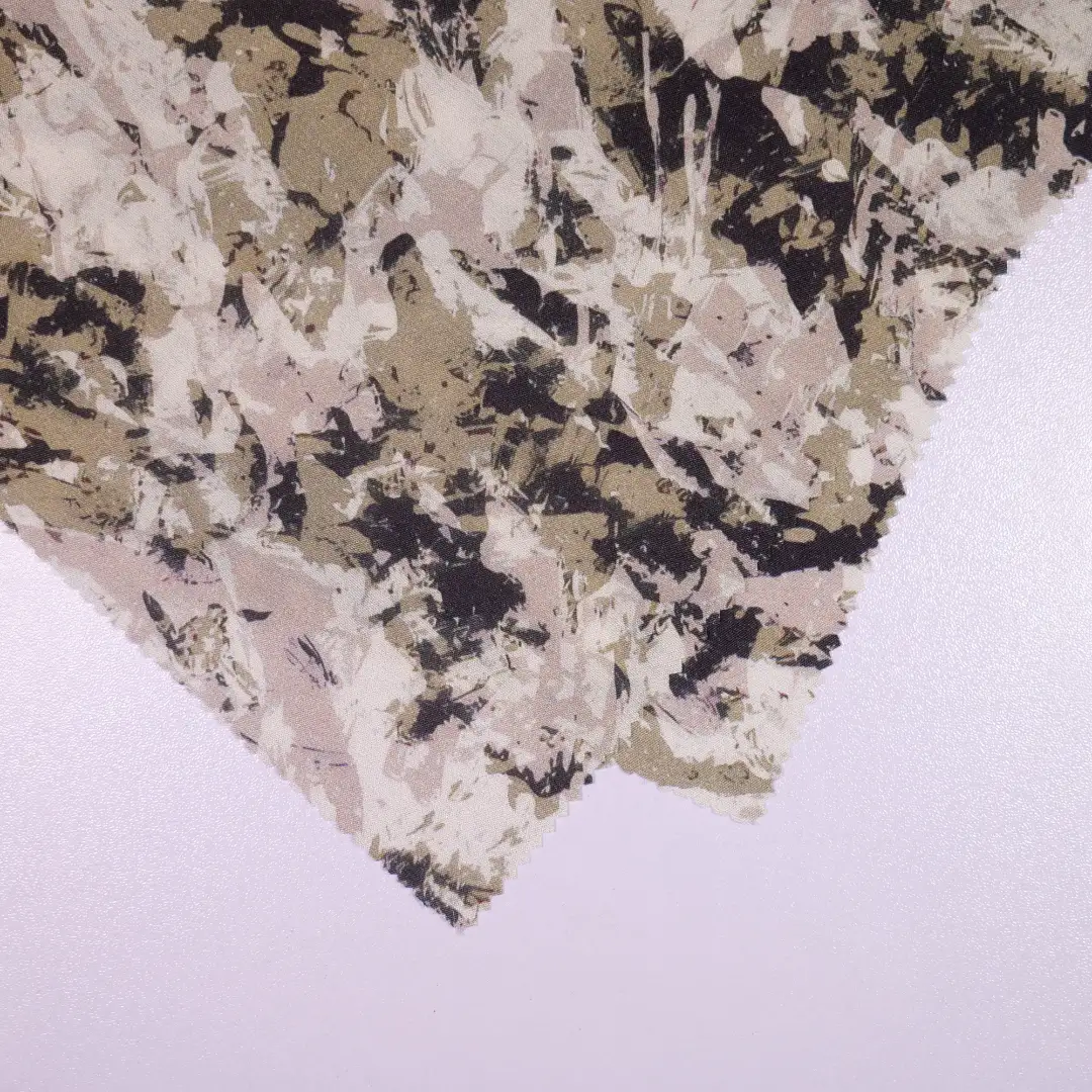 China Fabric for Shirt,Skirt Rayon Plain Natural Woven Fabric Nylon Rayon Brown color buy from China wholesaler bulk order at wholesale price free worldwide shipping Alibaba