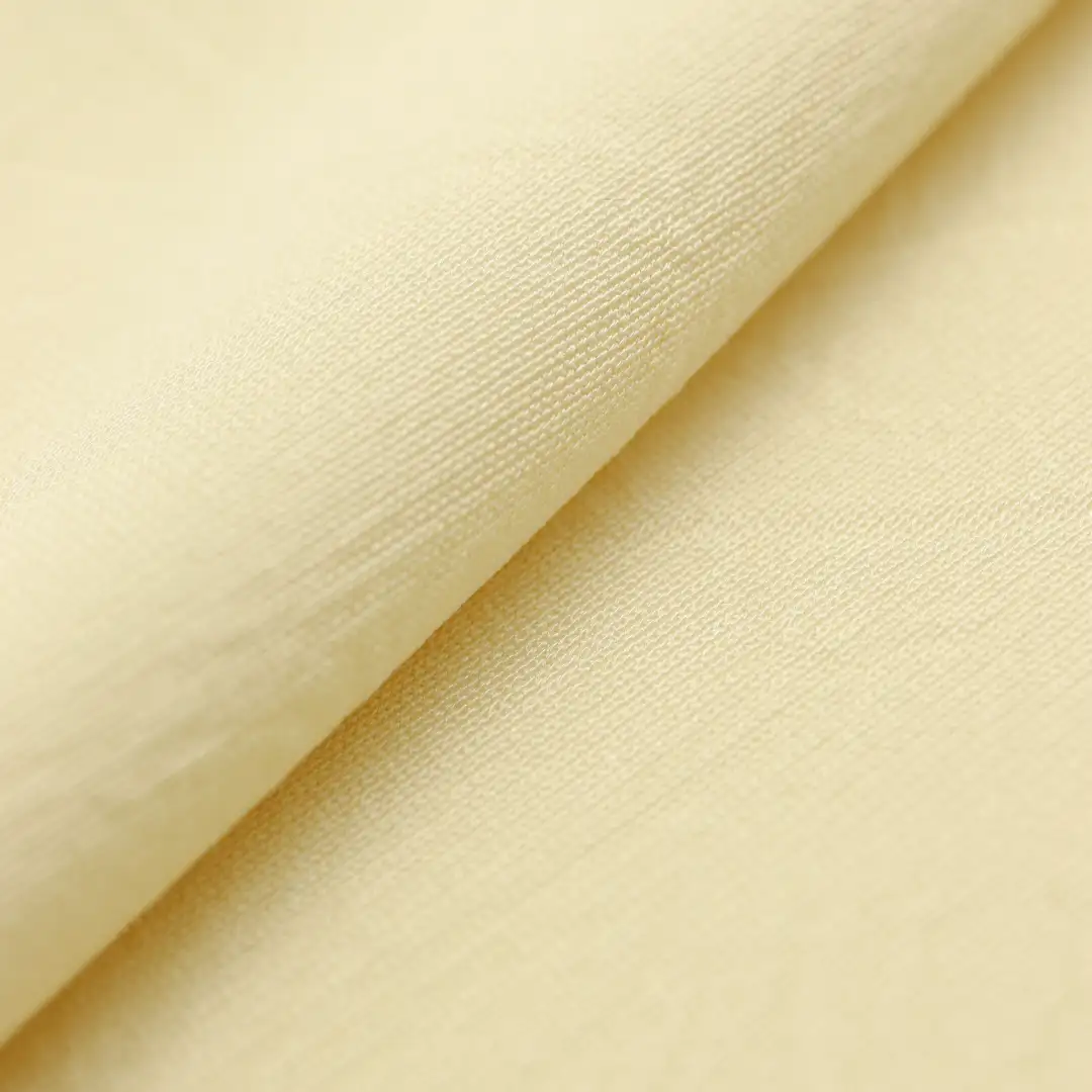 China Fabric for T-Shirt,Polo Shirt Single Jersey Knit Fabric Polyester Spandex YELLOW color buy from China wholesaler bulk order at wholesale price free worldwide shipping Alibaba