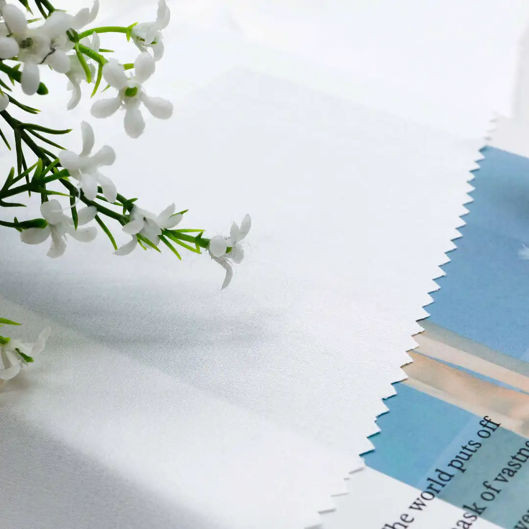 China Fabric for Shirt,Pajamas Satin Synthetic Woven Fabric Polyester Spandex white color buy from China wholesaler bulk order at wholesale price free worldwide shipping Alibaba