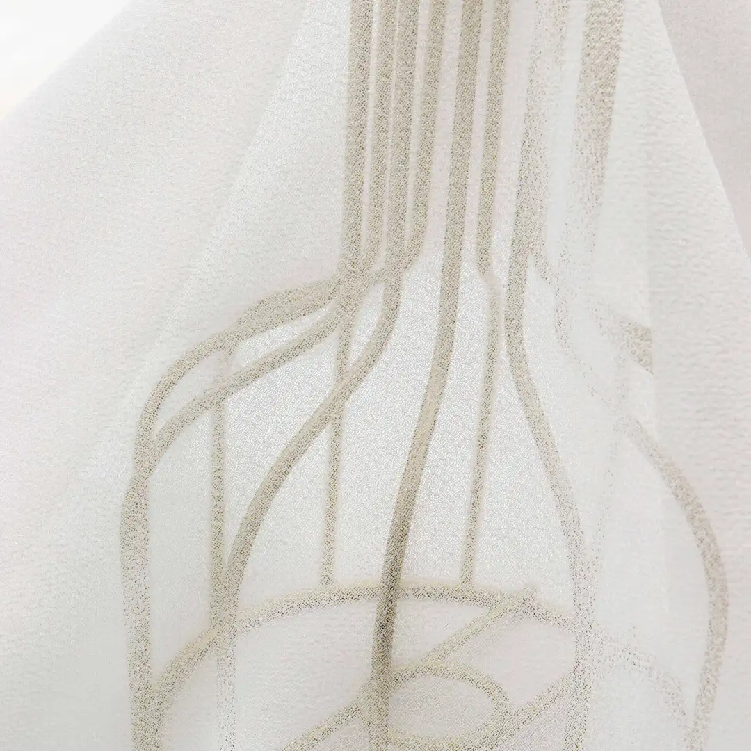 China Fabric for Shirt,Blouse,Skirt Chiffon Synthetic Woven Fabric Polyester Beige color buy from China wholesaler bulk order at wholesale price free worldwide shipping Alibaba