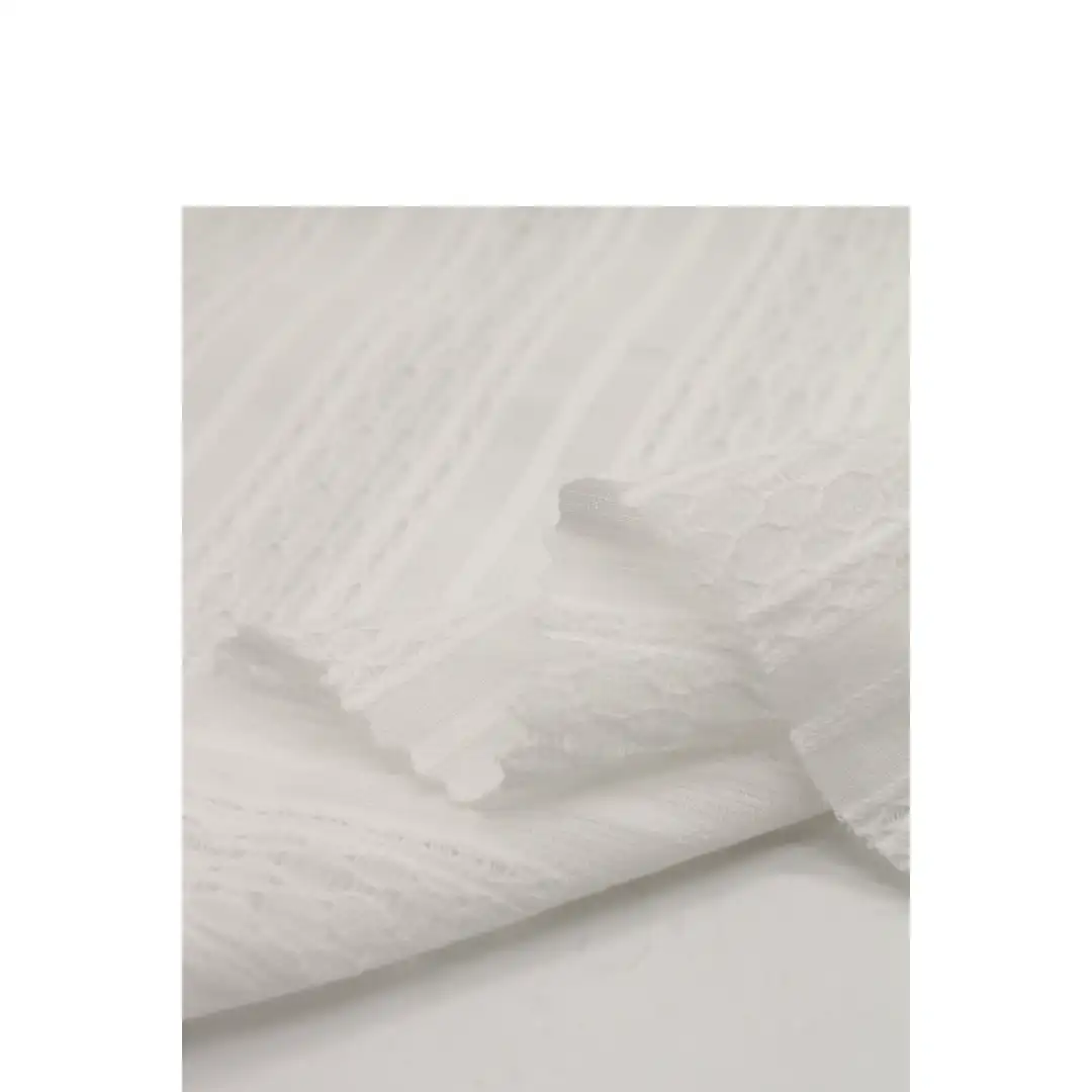 China Fabric for Blouse Cotton Dobby Natural Woven Fabric Cotton white color buy from China wholesaler bulk order at wholesale price free worldwide shipping Alibaba