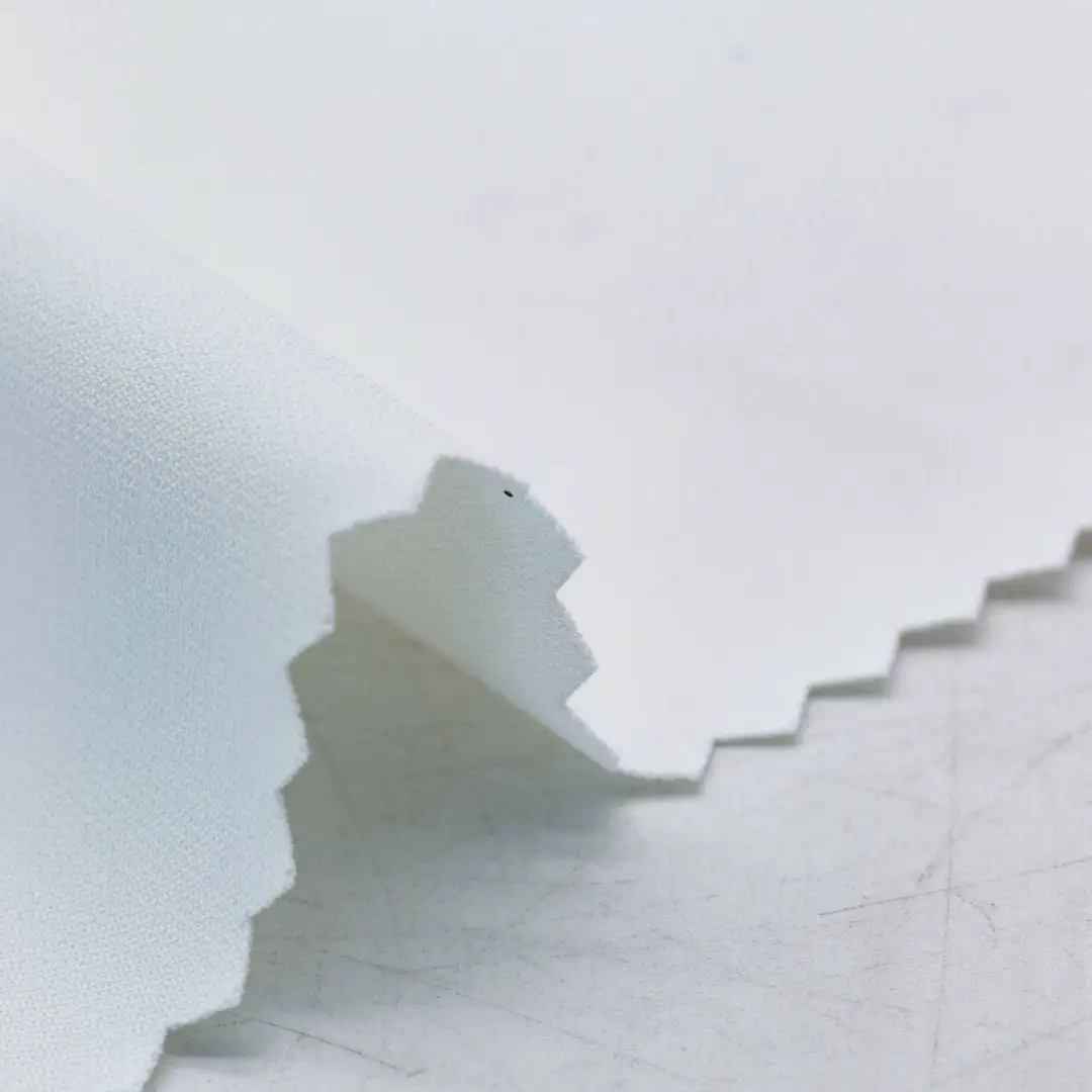 China Fabric for Blouse Chiffon Synthetic Woven Fabric Polyester white color buy from China wholesaler bulk order at wholesale price free worldwide shipping Alibaba