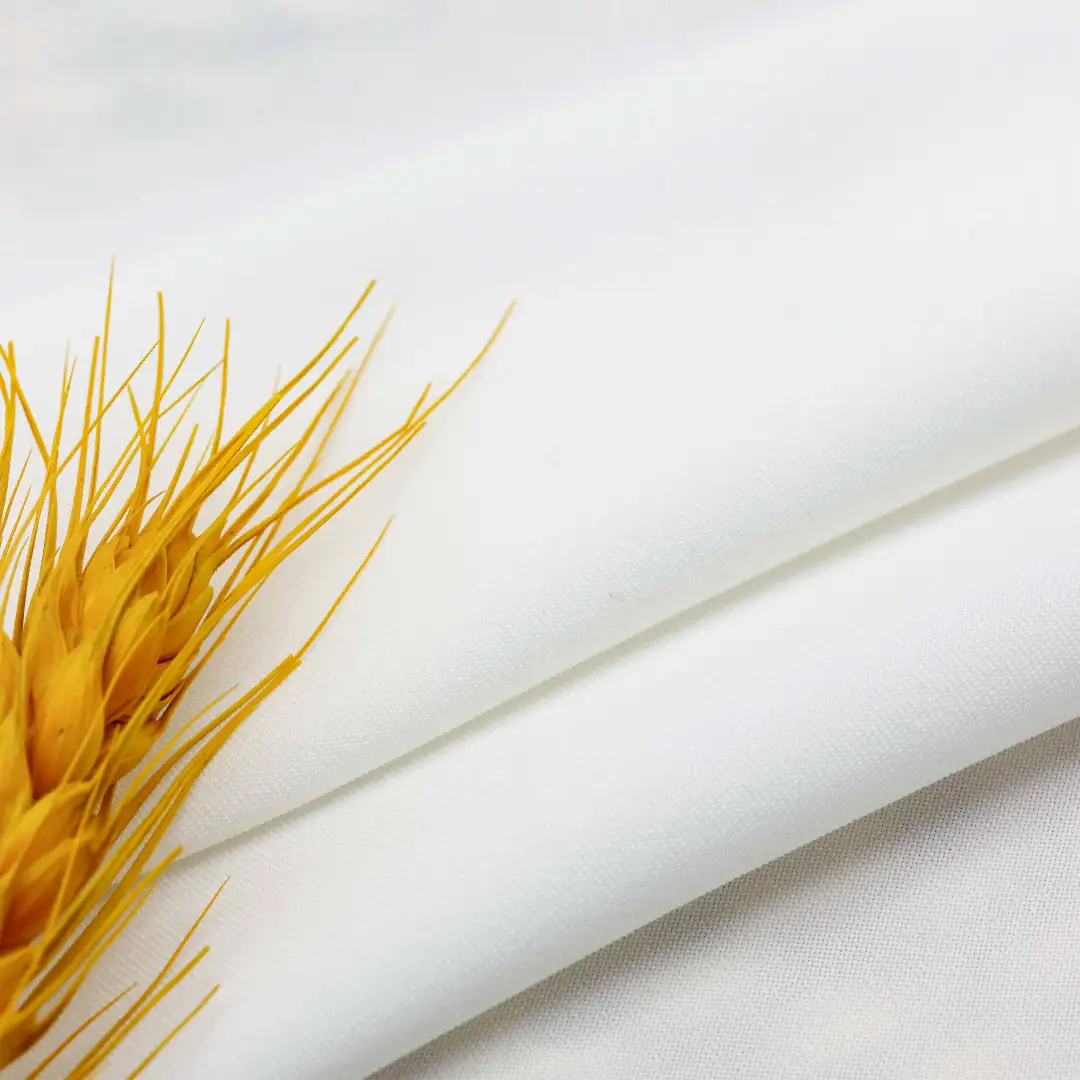 China Fabric for Shirt,Blouse,Skirt Chiffon Synthetic Woven Fabric Polyester Spandex white color buy from China wholesaler bulk order at wholesale price free worldwide shipping Alibaba