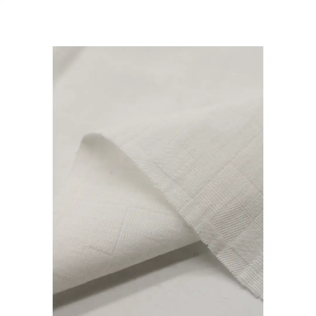 China Fabric for Shirt,Blouse,Skirt Cotton Dobby Natural Woven Fabric Cotton white color buy from China wholesaler bulk order at wholesale price free worldwide shipping Alibaba