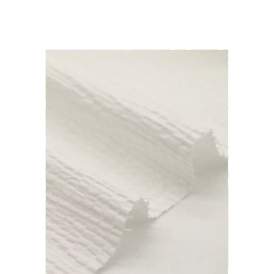 China Fabric for Shirt,Blouse,Crop Top Cotton Dobby Natural Woven Fabric Cotton Spandex white color buy from China wholesaler bulk order at wholesale price free worldwide shipping Alibaba