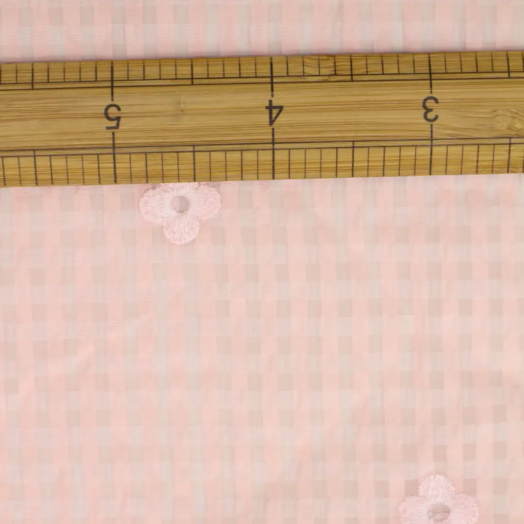 China Fabric for Blouse,Skirt Schiffli Synthetic Woven Fabric Nylon Polyester Tencel pink color buy from China wholesaler bulk order at wholesale price free worldwide shipping Alibaba