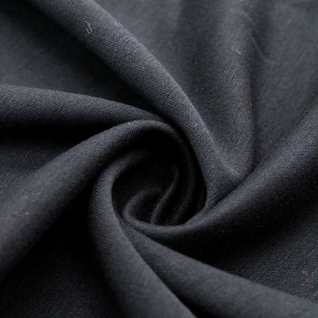 China Fabric for Jackets,Hoodie  ,Sweatshirt Scuba Knit Fabric Polyester Rayon Spandex black color buy from China wholesaler bulk order at wholesale price free worldwide shipping Alibaba