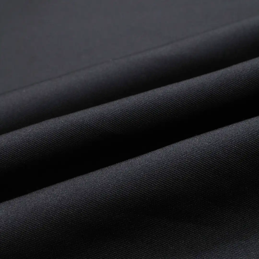 China Fabric for Jackets,Hoodie  ,Sweatshirt Scuba Knit Fabric Polyester Spandex black color buy from China wholesaler bulk order at wholesale price free worldwide shipping Alibaba