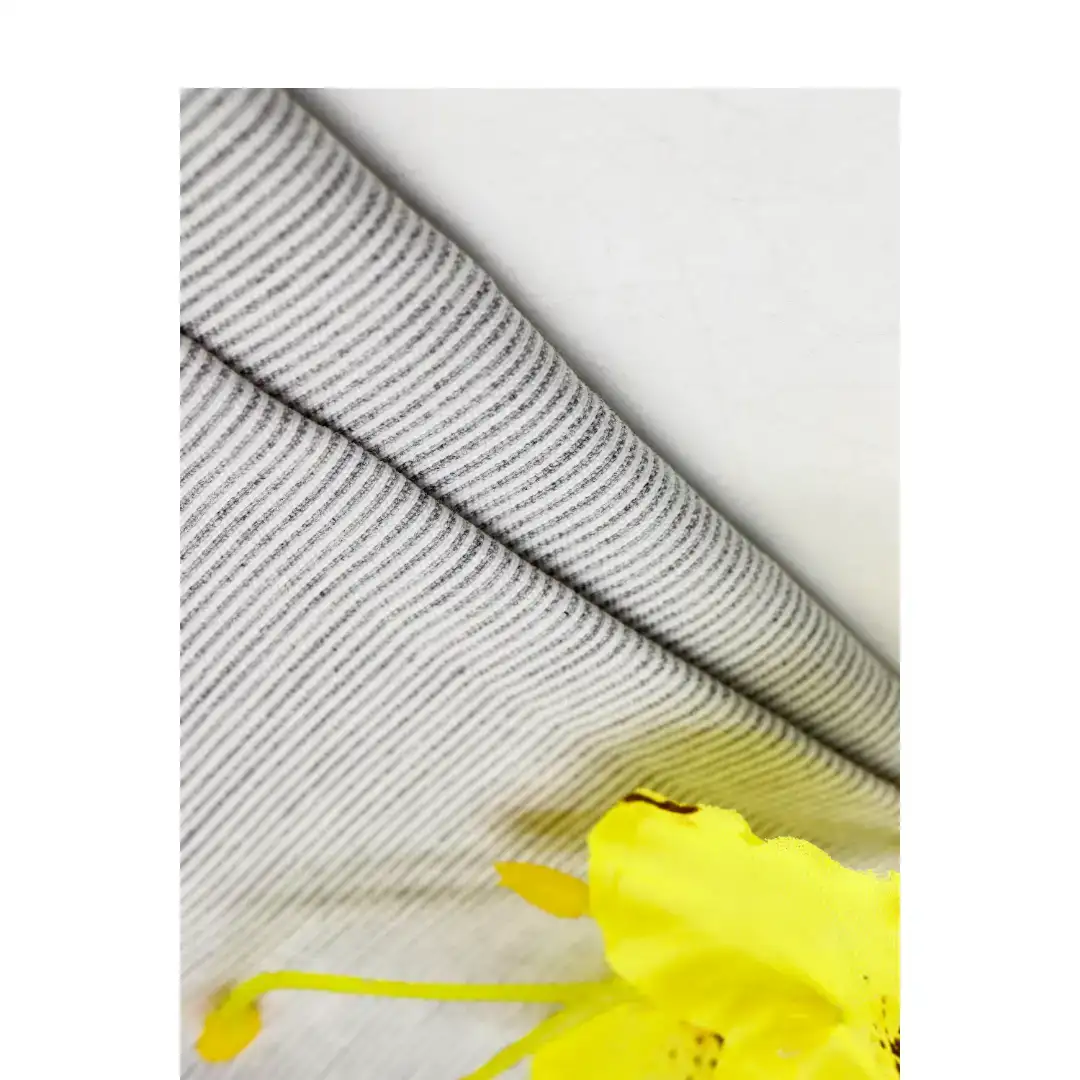 China Fabric for Blazer,Suit Yarn Dyed Stripe Woven Blended Fabric Rayon Nylon Spandex grey color buy from China wholesaler bulk order at wholesale price free worldwide shipping Alibaba