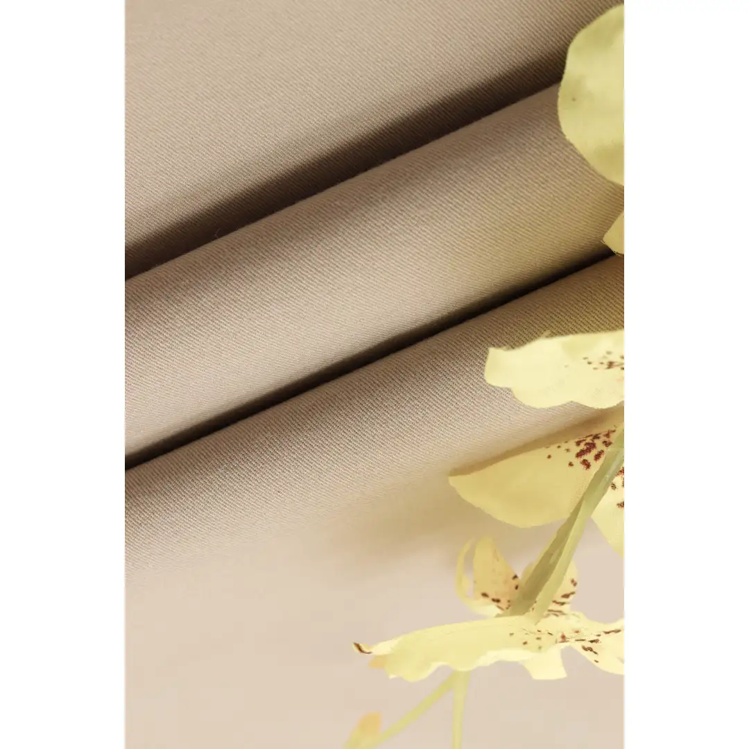 China Fabric for Blazer,Suit Four-way Stretch (Bi-Stretch) Woven Blended Fabric Rayon Nylon Spandex brown color buy from China wholesaler bulk order at wholesale price free worldwide shipping Alibaba