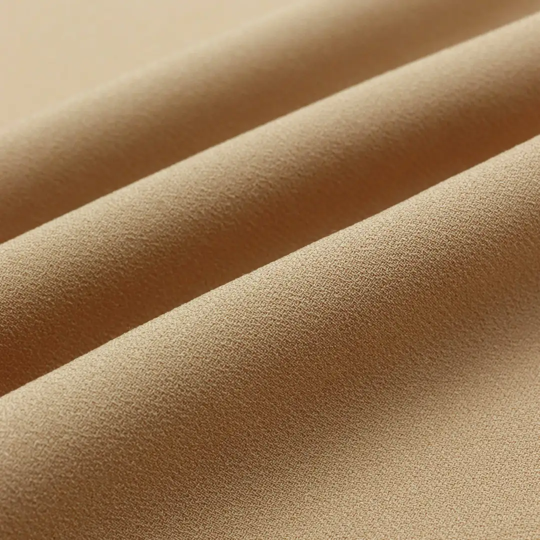 China Fabric for Pants,Blouse Cotton Plain Natural Woven Fabric Acetate Polyester Khaki color buy from China wholesaler bulk order at wholesale price free worldwide shipping Alibaba