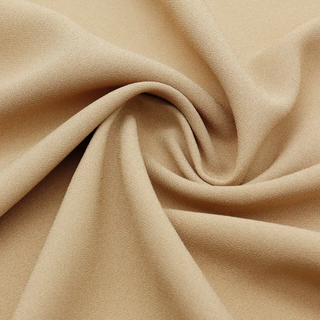 China Fabric for Pants,Blouse Cotton Plain Natural Woven Fabric Acetate Polyester Khaki color buy from China wholesaler bulk order at wholesale price free worldwide shipping Alibaba