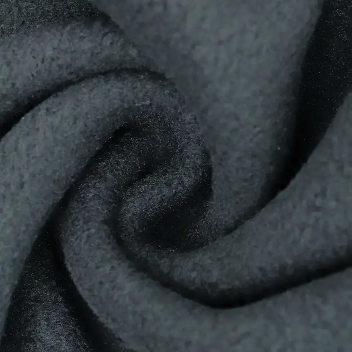 China Fabric for Jackets Polar Fleece Knit Fabric Polyester grey color buy from China wholesaler bulk order at wholesale price free worldwide shipping Alibaba