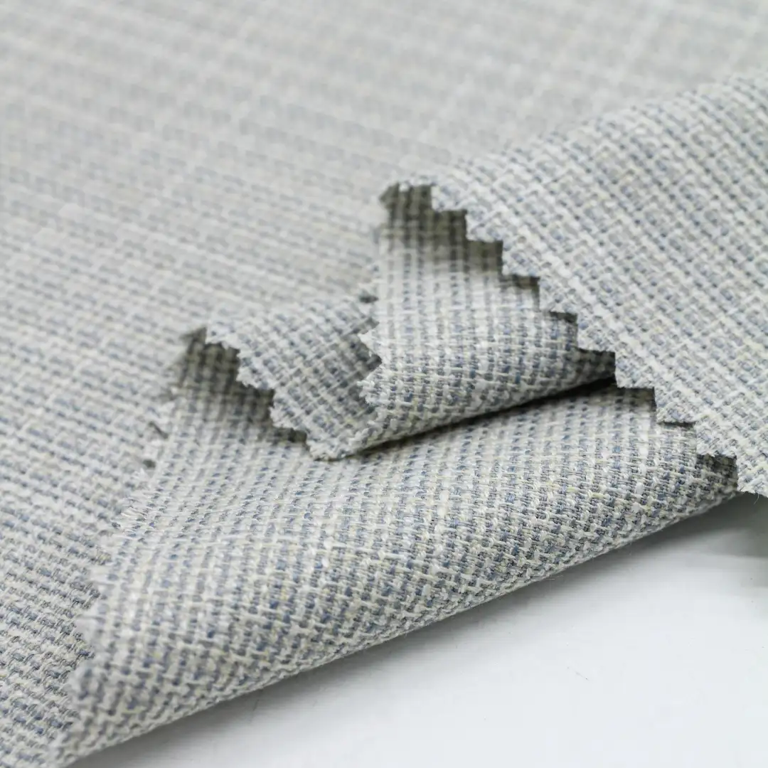 China Fabric for Jackets,Blazer Yarn Dyed Check Natural Woven Fabric Polyester Rayon Spandex grey color buy from China wholesaler bulk order at wholesale price free worldwide shipping Alibaba