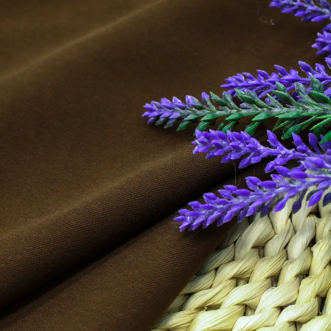 China Fabric for Jackets,Blazer Twill Synthetic Woven Fabric Polyester Spandex brown color buy from China wholesaler bulk order at wholesale price free worldwide shipping Alibaba