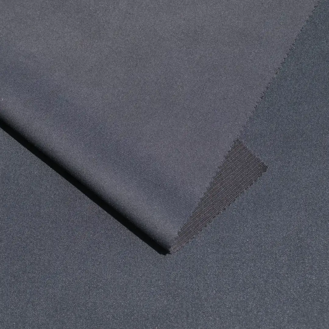 China Fabric for Jackets,Pajamas Rib Knit Fabric Polyester Spandex Wool Lyocell Navy color buy from China wholesaler bulk order at wholesale price free worldwide shipping Alibaba