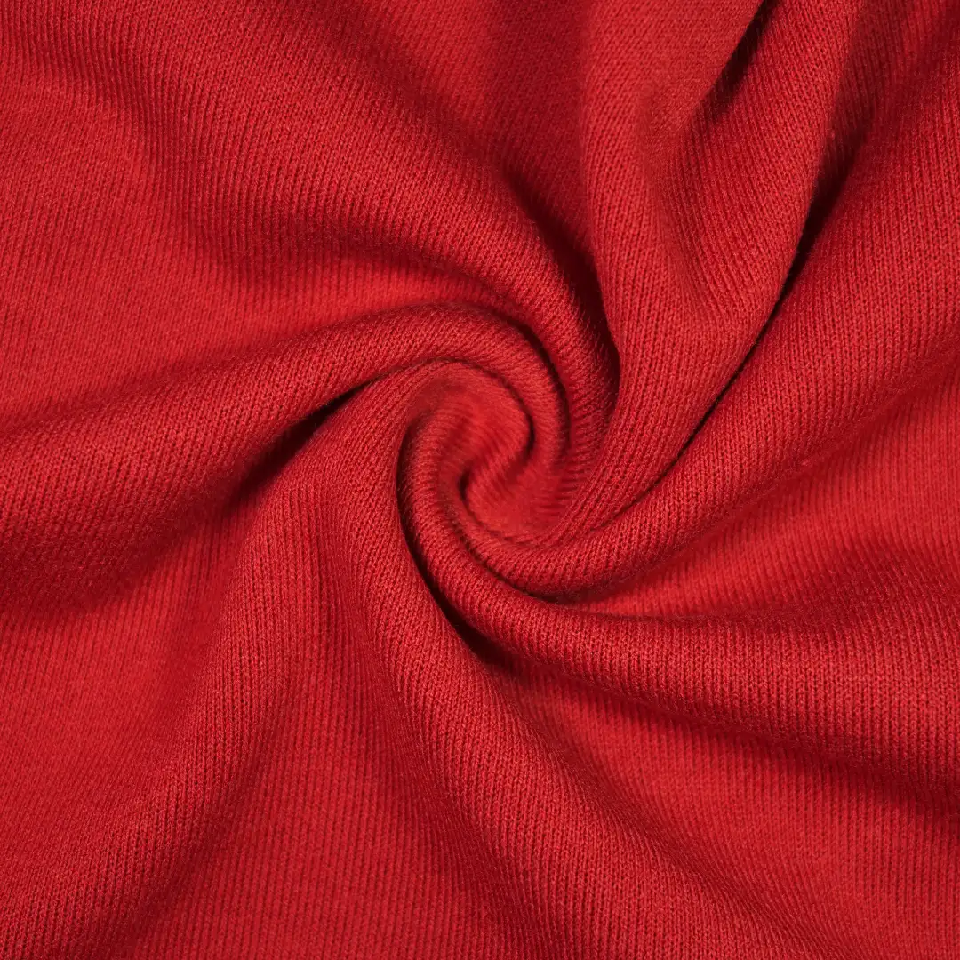 China Fabric for Pants,Jackets,Hoodie Rib Knit Fabric Polyester Rayon Spandex Red color buy from China wholesaler bulk order at wholesale price free worldwide shipping Alibaba