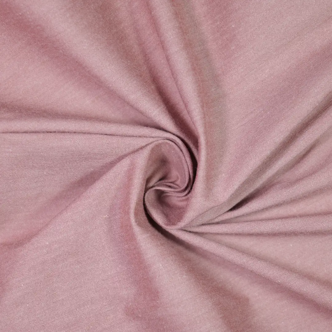 China Fabric for Shirt,Pants,Jackets Bengaline Woven Blended Fabric Nylon Cotton Linen Spandex Pink color buy from China wholesaler bulk order at wholesale price free worldwide shipping Alibaba