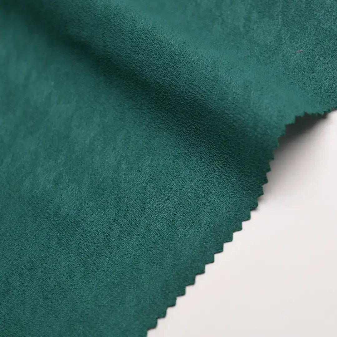 China Fabric for Shirt,Blouse,Skirt,Shirt Long Sleeve Button ,Over Shirt Rayon Crepe Natural Woven Fabric Rayon Polyester Solid-Dark Green color buy from China wholesaler bulk order at wholesale price free worldwide shipping Alibaba