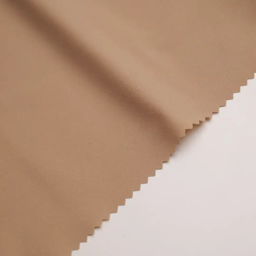 China Fabric for Ski Suits Polyester Mountaineering Fabric Synthetic Woven Fabric Polyester Brown color buy from China wholesaler bulk order at wholesale price free worldwide shipping Alibaba