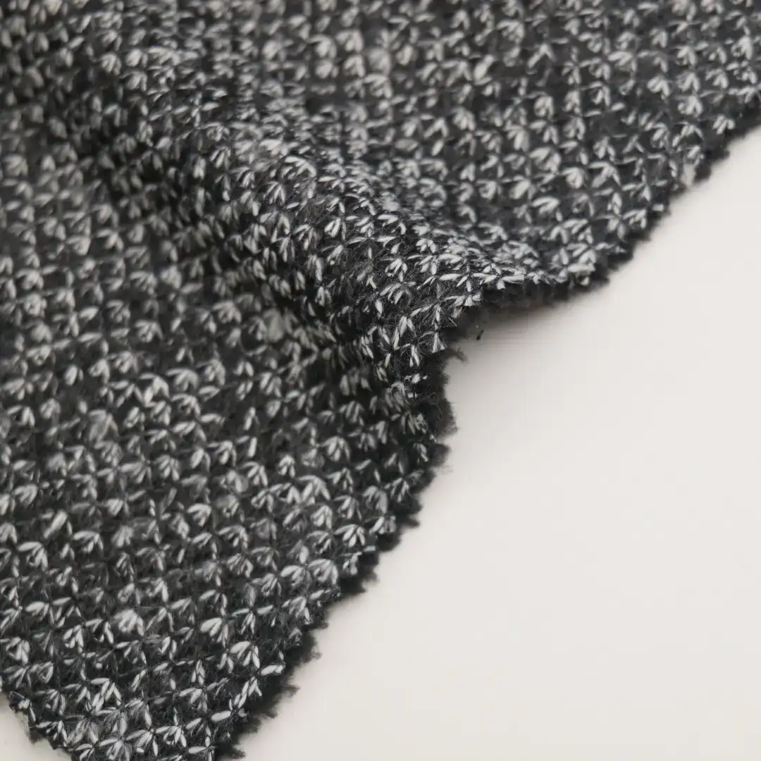 China Fabric for Hoodie,Open Cardigan  Fleece Knit Fabric Polyester Melange Color color buy from China wholesaler bulk order at wholesale price free worldwide shipping Alibaba