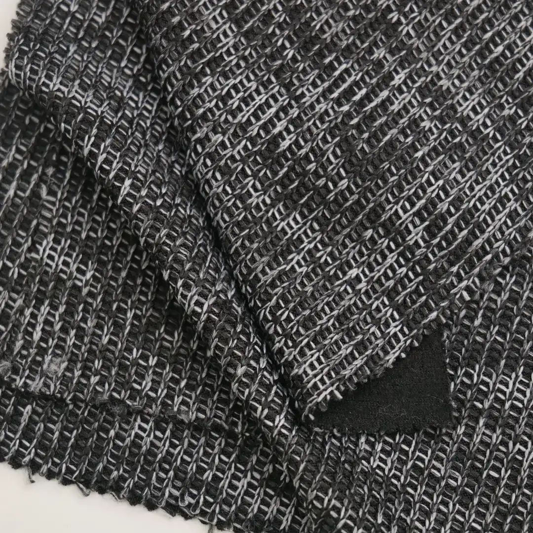 China Fabric for Hoodie,Open Cardigan  Fleece Knit Fabric Polyester Melange Color color buy from China wholesaler bulk order at wholesale price free worldwide shipping Alibaba