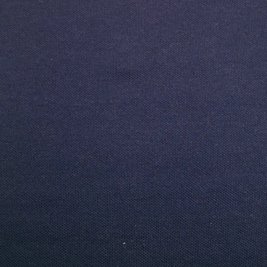 China Fabric for T-shirt ,Polo T-shirt  Birdeye Mesh Knit Fabric Polyester Cotton Blue color buy from China wholesaler bulk order at wholesale price free worldwide shipping Alibaba