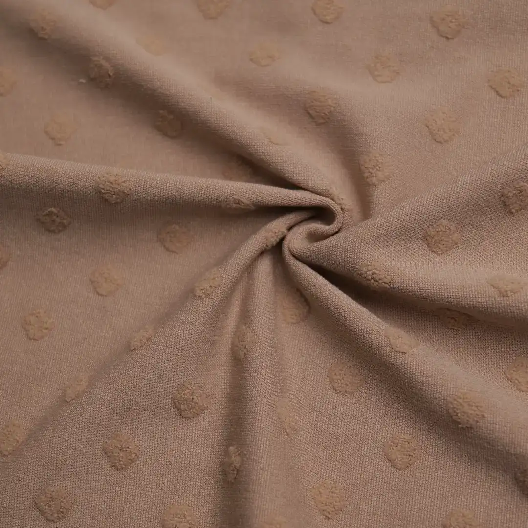 China Fabric for Blazer,T-shirt ,Polo T-shirt  Weft Jacquard Knit Fabric Nylon Elastane Khaki color buy from China wholesaler bulk order at wholesale price free worldwide shipping Alibaba