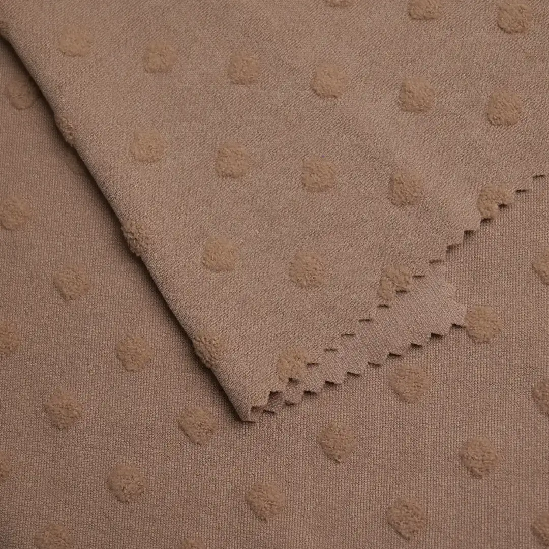 China Fabric for Blazer,T-shirt ,Polo T-shirt  Weft Jacquard Knit Fabric Nylon Elastane Khaki color buy from China wholesaler bulk order at wholesale price free worldwide shipping Alibaba