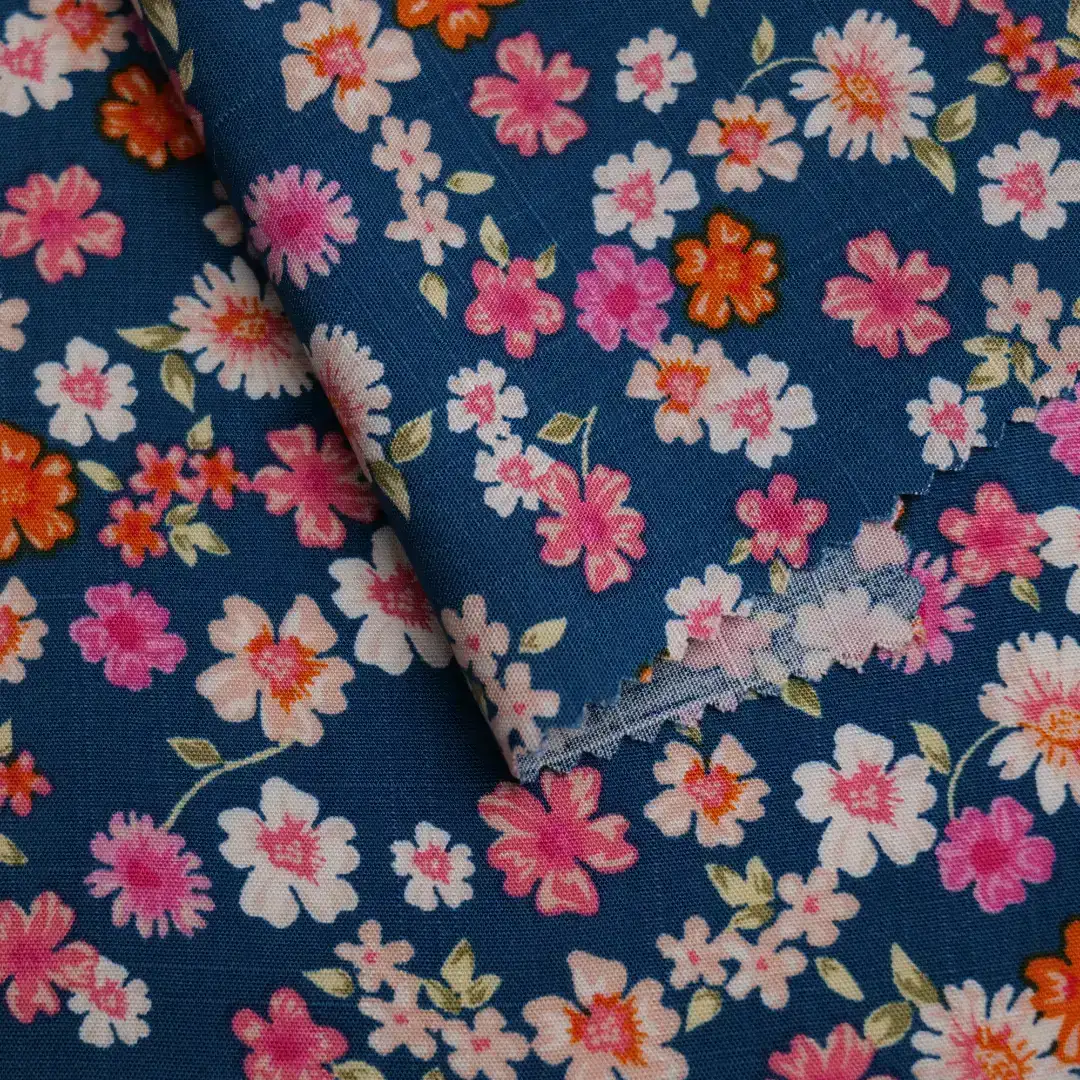 China Fabric for Shirt,Crop Top,Skirt,Over Shirt Rayon Slub Natural Woven Fabric Rayon Print color buy from China wholesaler bulk order at wholesale price free worldwide shipping Alibaba