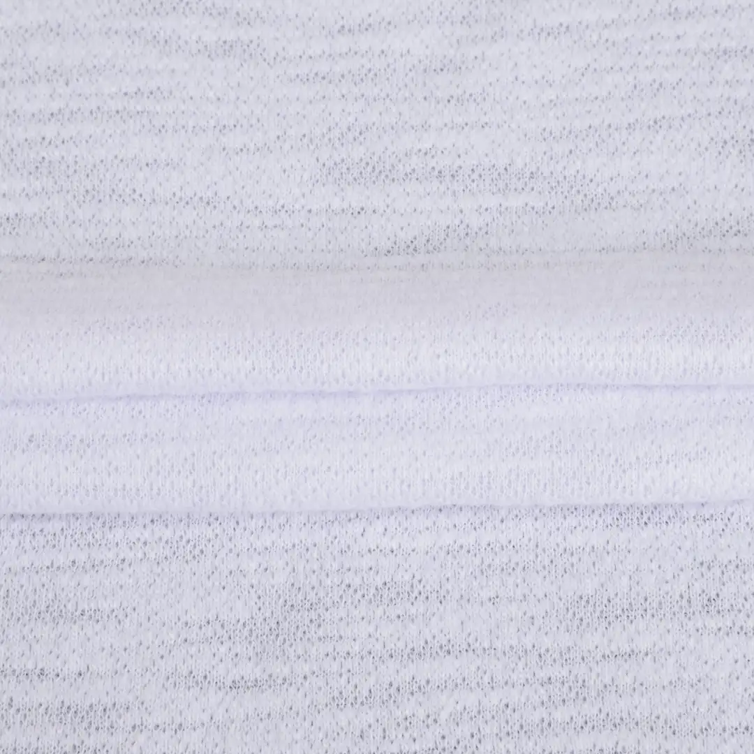China Fabric for T-Shirt,Polo Shirt,Hoodie Interlock Knit Fabric Polyester Cotton OFF WHITE color buy from China wholesaler bulk order at wholesale price free worldwide shipping Alibaba