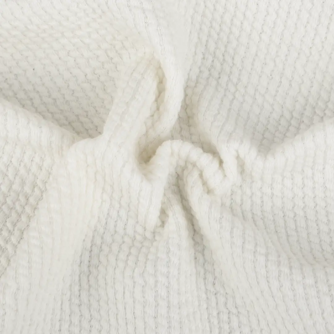 China Fabric for Shirt,T-Shirt,Polo Shirt Weft Jacquard Knit Fabric Cotton Polyester Spandex White color buy from China wholesaler bulk order at wholesale price free worldwide shipping Alibaba