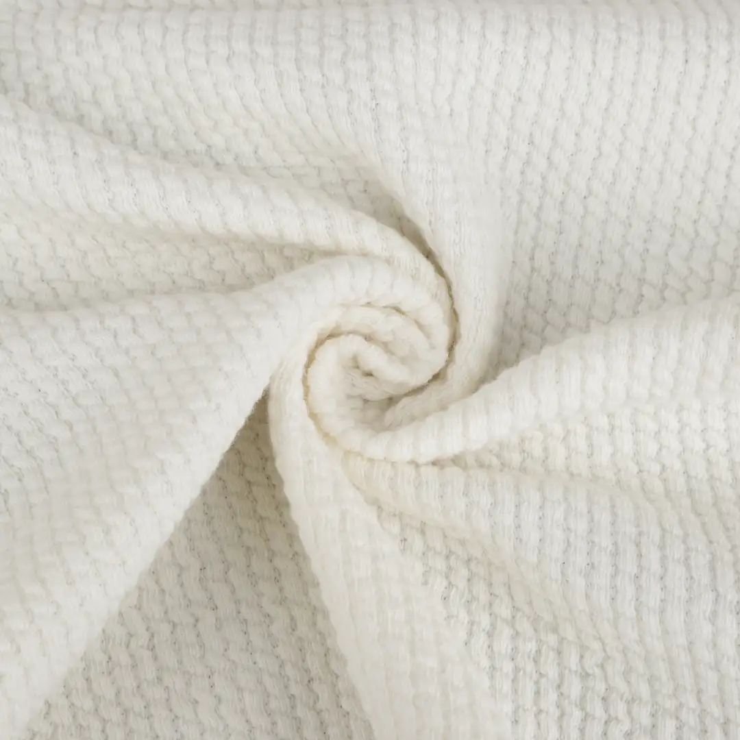 China Fabric for Shirt,T-Shirt,Polo Shirt Weft Jacquard Knit Fabric Cotton Polyester Spandex White color buy from China wholesaler bulk order at wholesale price free worldwide shipping Alibaba