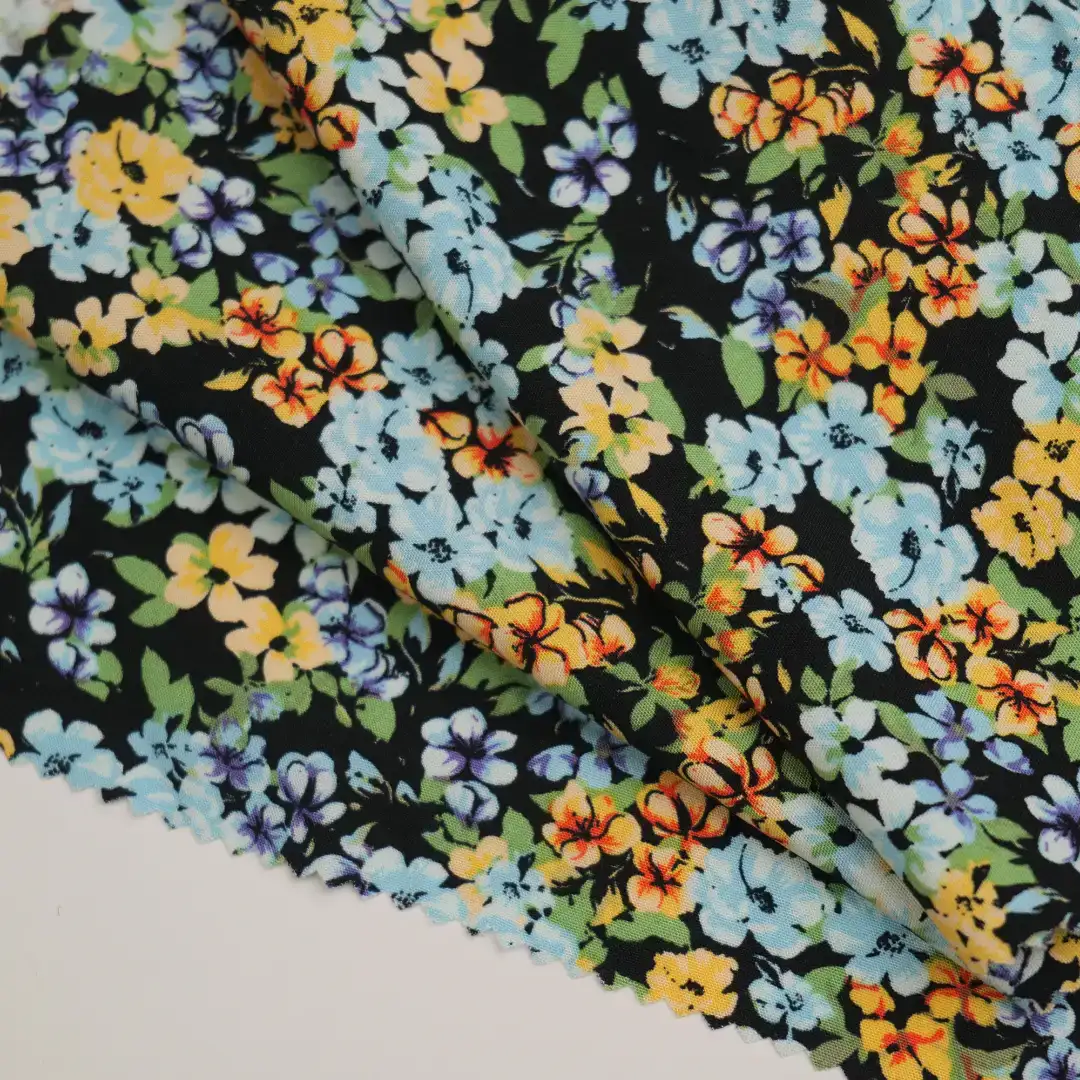 China Fabric for Blouse,Shirt Half Sleeve Button ,Over Shirt Rayon Plain Natural Woven Fabric Rayon Print color buy from China wholesaler bulk order at wholesale price free worldwide shipping Alibaba