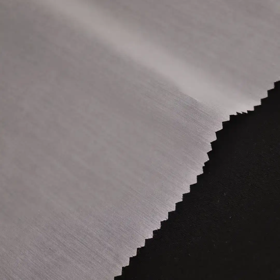 China Fabric for Shirt Rayon Plain Natural Woven Fabric Tencel Polyester White color buy from China wholesaler bulk order at wholesale price free worldwide shipping Alibaba