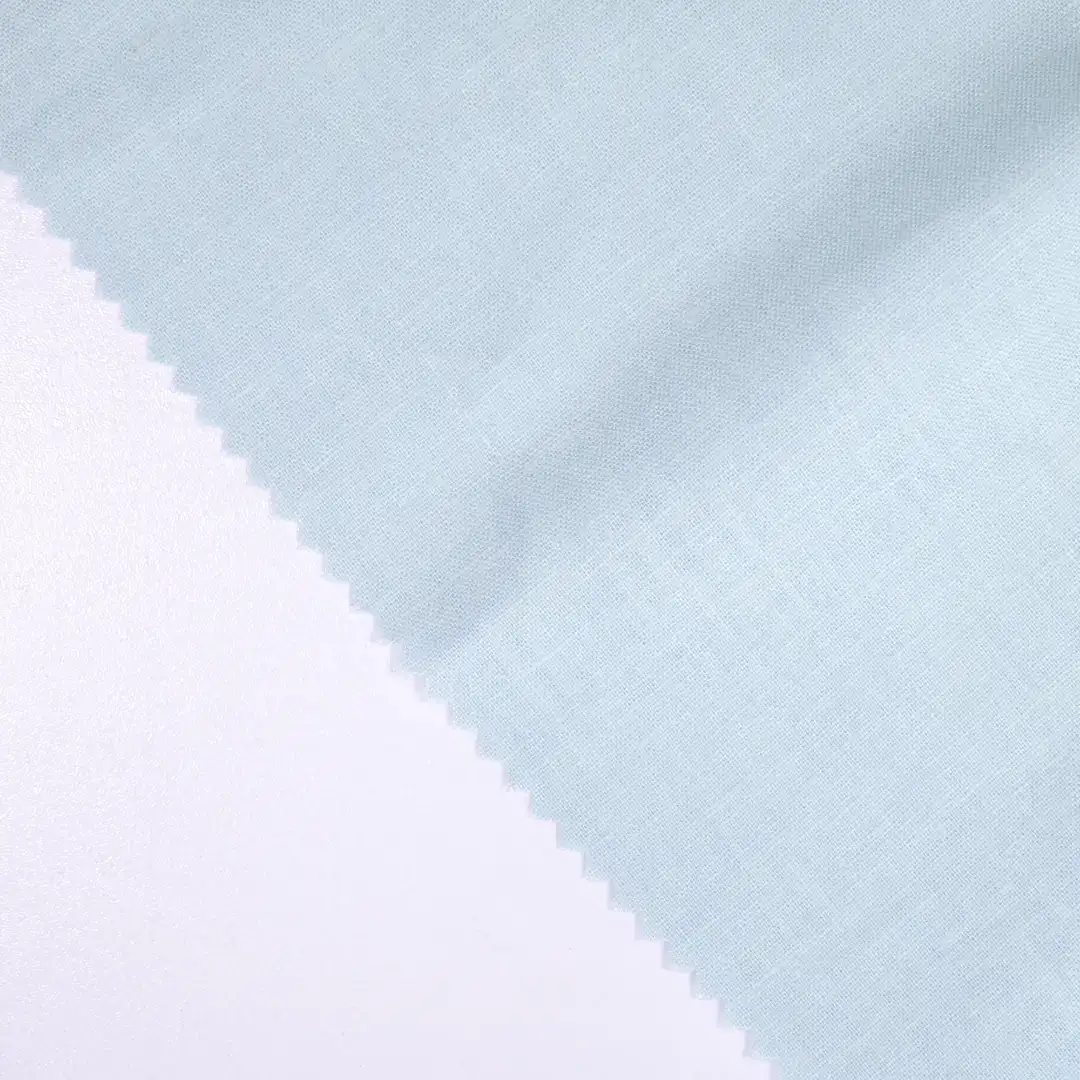 China Fabric for Shirt,Blouse,Skirt,Over Shirt Linen/Rayon YD Plain Natural Woven Fabric Linen Rayon Blue color buy from China wholesaler bulk order at wholesale price free worldwide shipping Alibaba