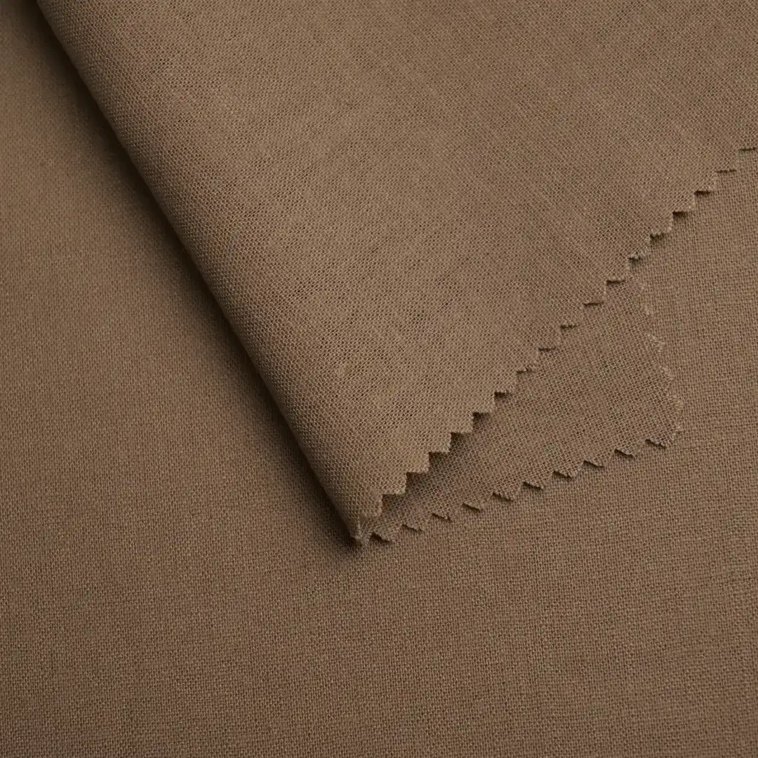 China Fabric for Blouse,Shirt Long Sleeve Button ,Over Shirt Linen/Rayon YD Plain Natural Woven Fabric Linen Rayon Brown color buy from China wholesaler bulk order at wholesale price free worldwide shipping Alibaba
