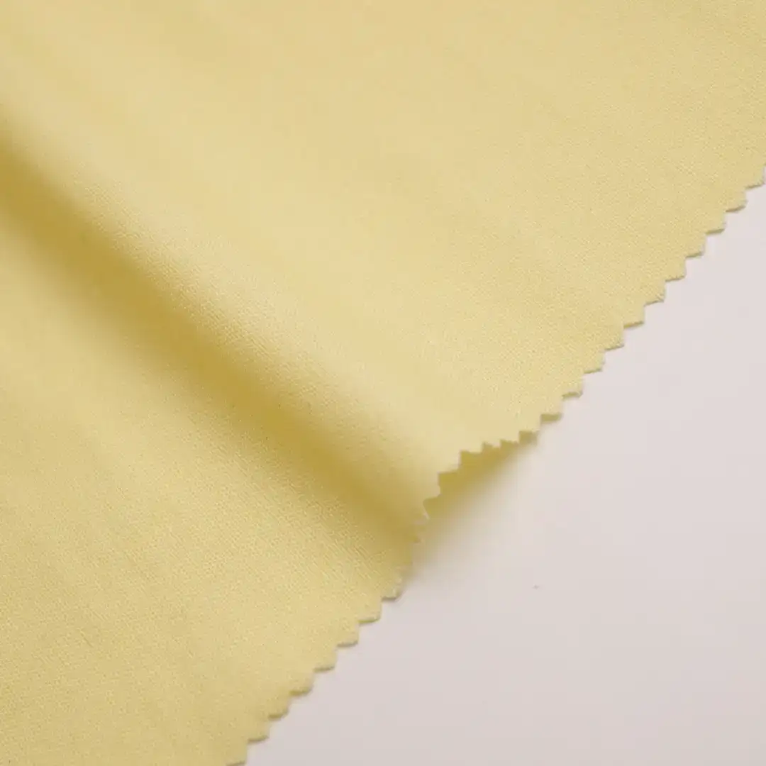 China Fabric for Shirt,Blouse,Skirt,Shirt Long Sleeve Button ,Over Shirt Linen/Rayon YD Plain Natural Woven Fabric Rayon Polyester Linen Cotton Yellow color buy from China wholesaler bulk order at wholesale price free worldwide shipping Alibaba